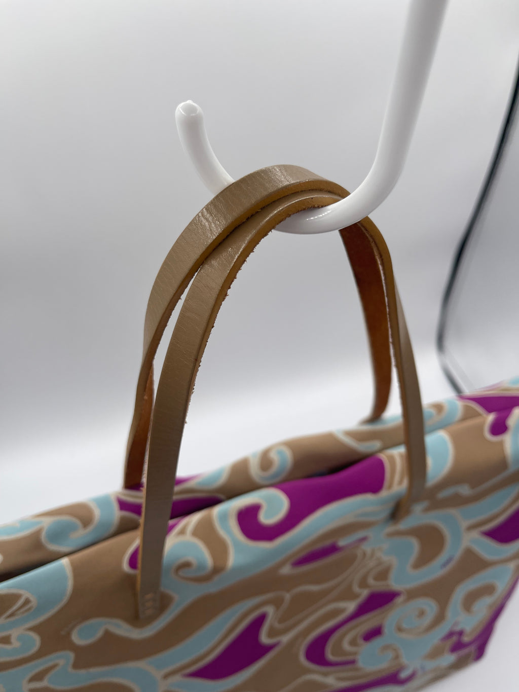 Fendi Psychedelic Swirl Satin Tote