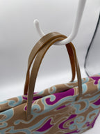 Fendi Psychedelic Swirl Satin Tote