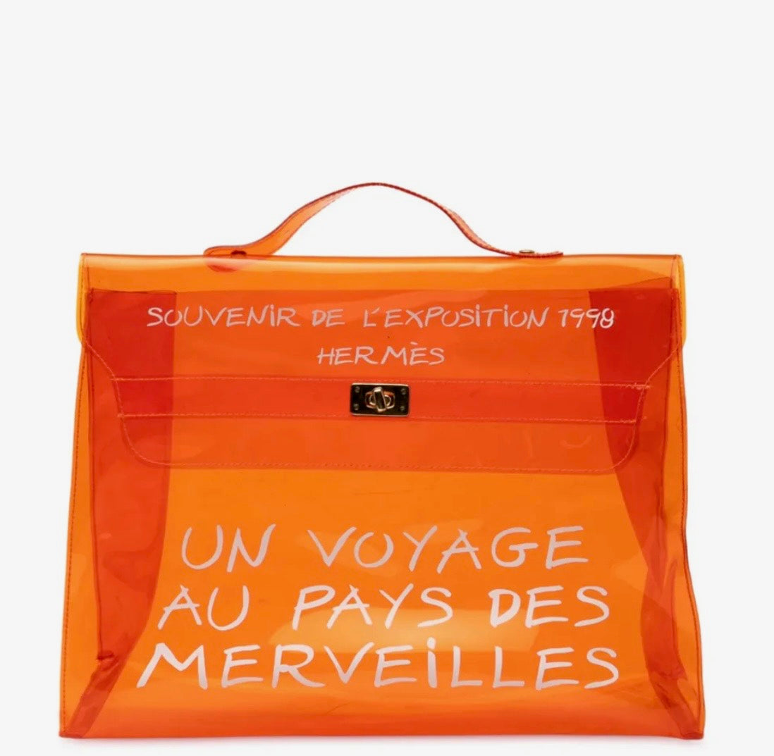 Hermès Vinyl Kelly Bag