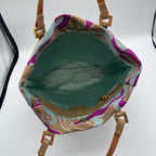 Fendi Psychedelic Swirl Satin Mini Tote