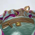 Fendi Psychedelic Swirl Satin Mini Tote