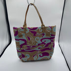 Fendi Psychedelic Swirl Satin Mini Tote