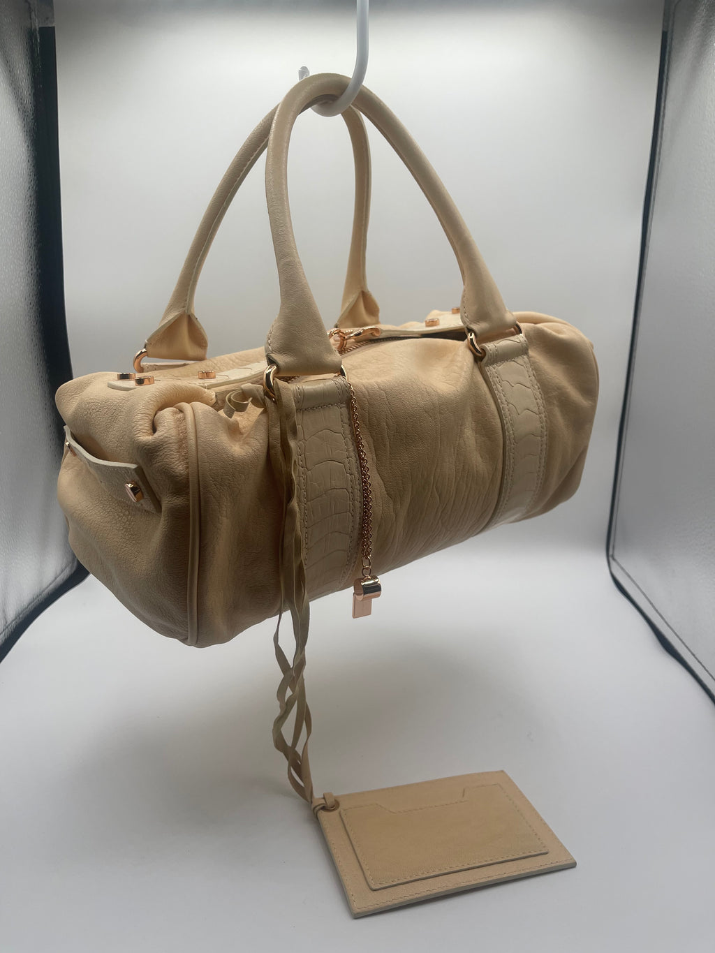 Balenciaga Whistle Bag Buttercream