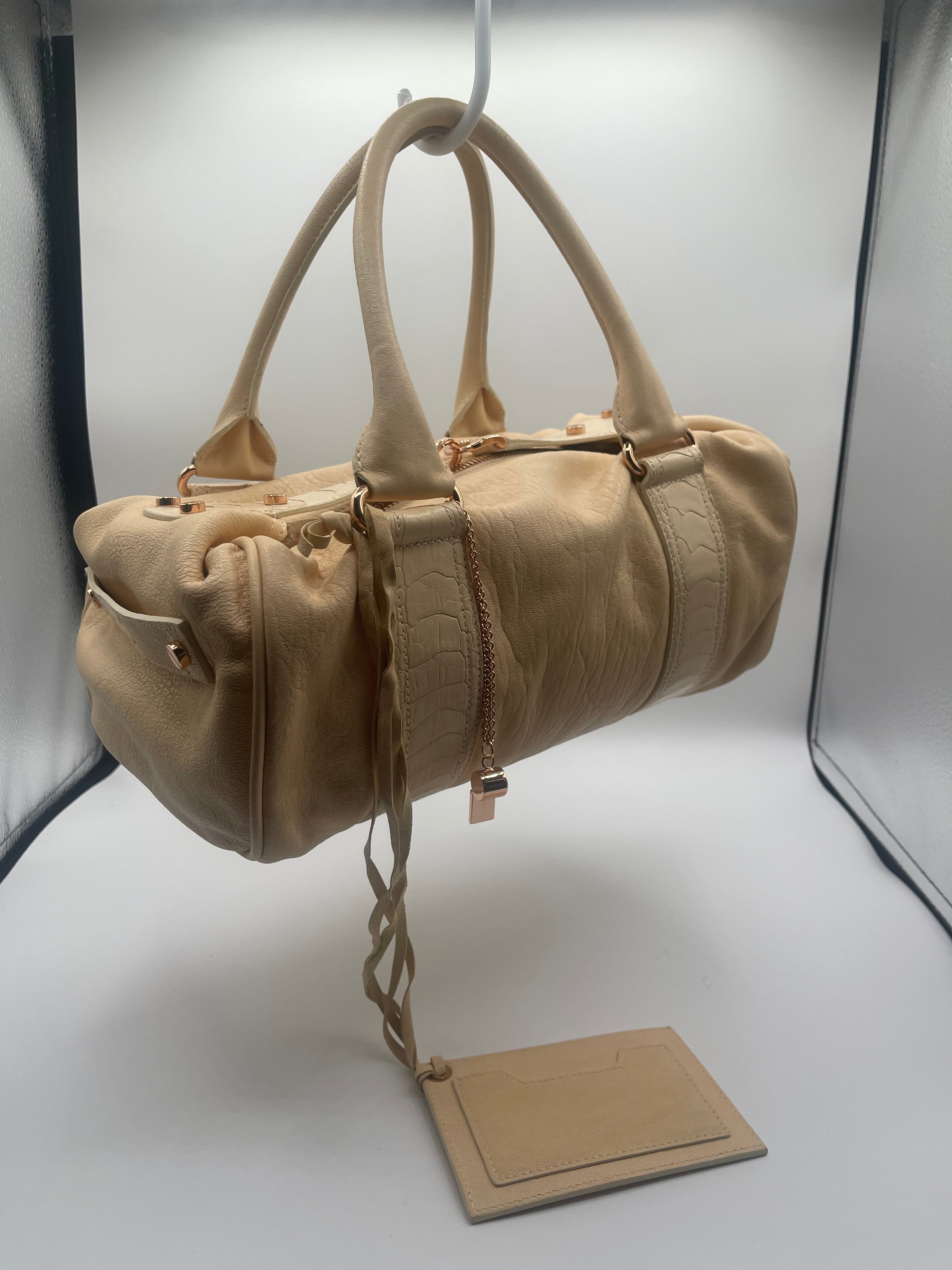 Balenciaga Whistle Bag Buttercream
