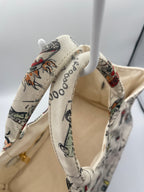 Prada 2012 Hot Rod Classic Car Canapa Canvas Bag