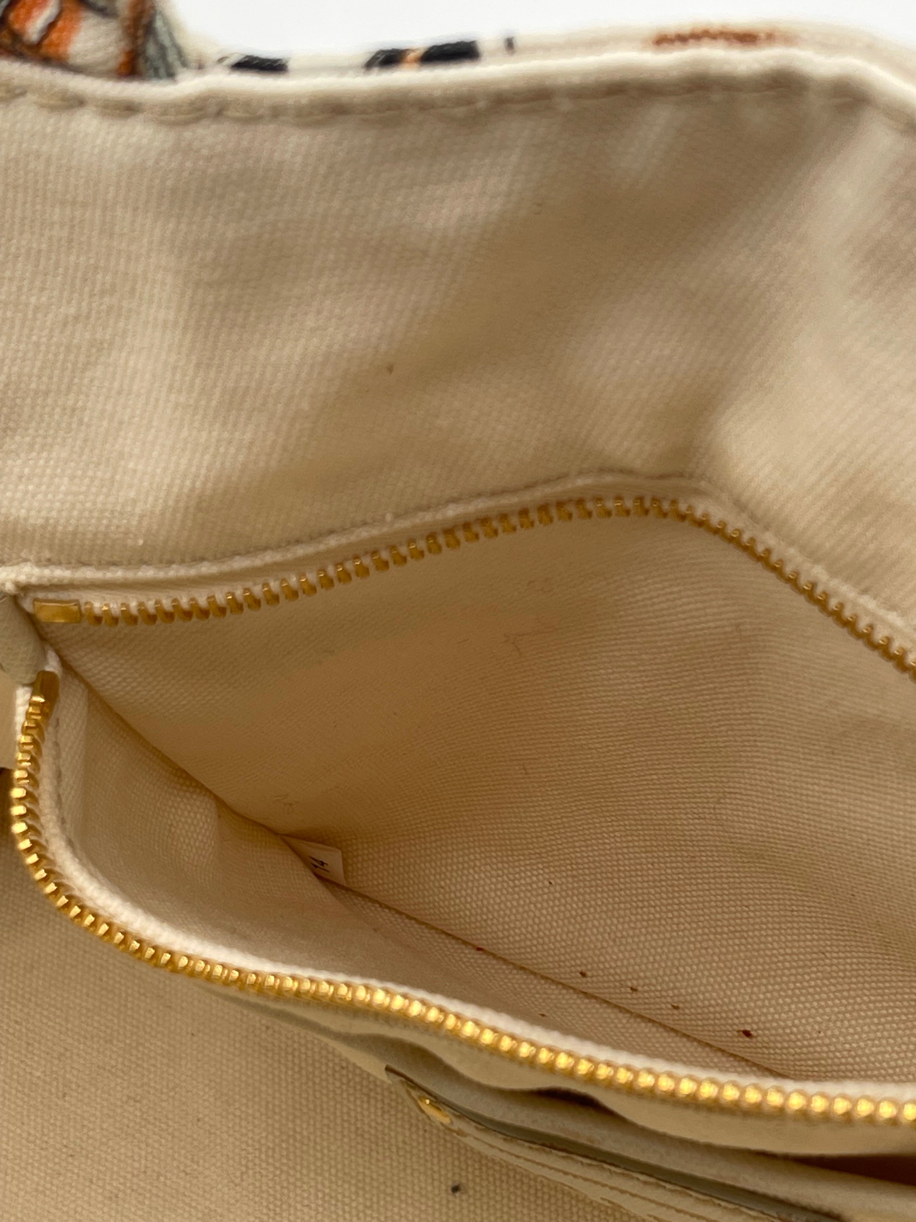 Prada 2012 Hot Rod Classic Car Canapa Canvas Bag