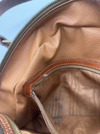 Celine Macadam Coated Canvas Top Handle Bag