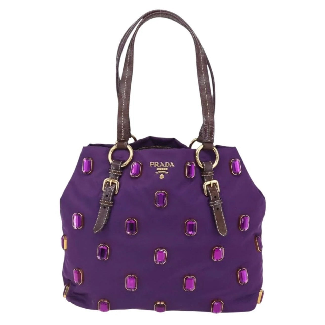 Prada Tessuto Pietre Tote Bag