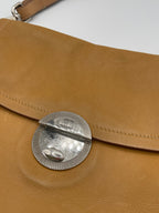 Prada Camel Leather Tassel Shoulder Bag – Minimalist Y2K Prada