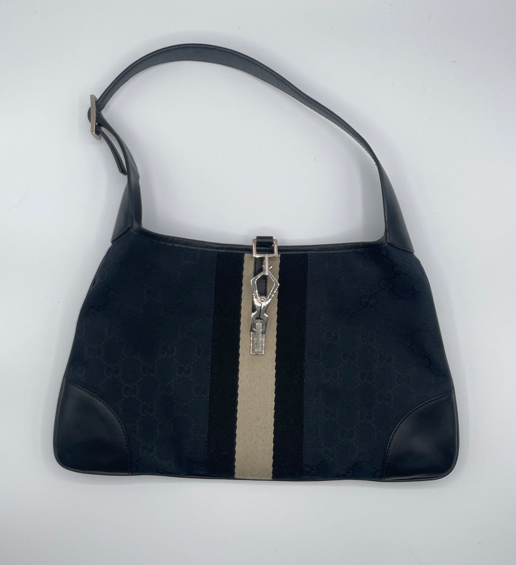 Gucci Jackie Canvas Shoulder Bag – Tom Ford Era