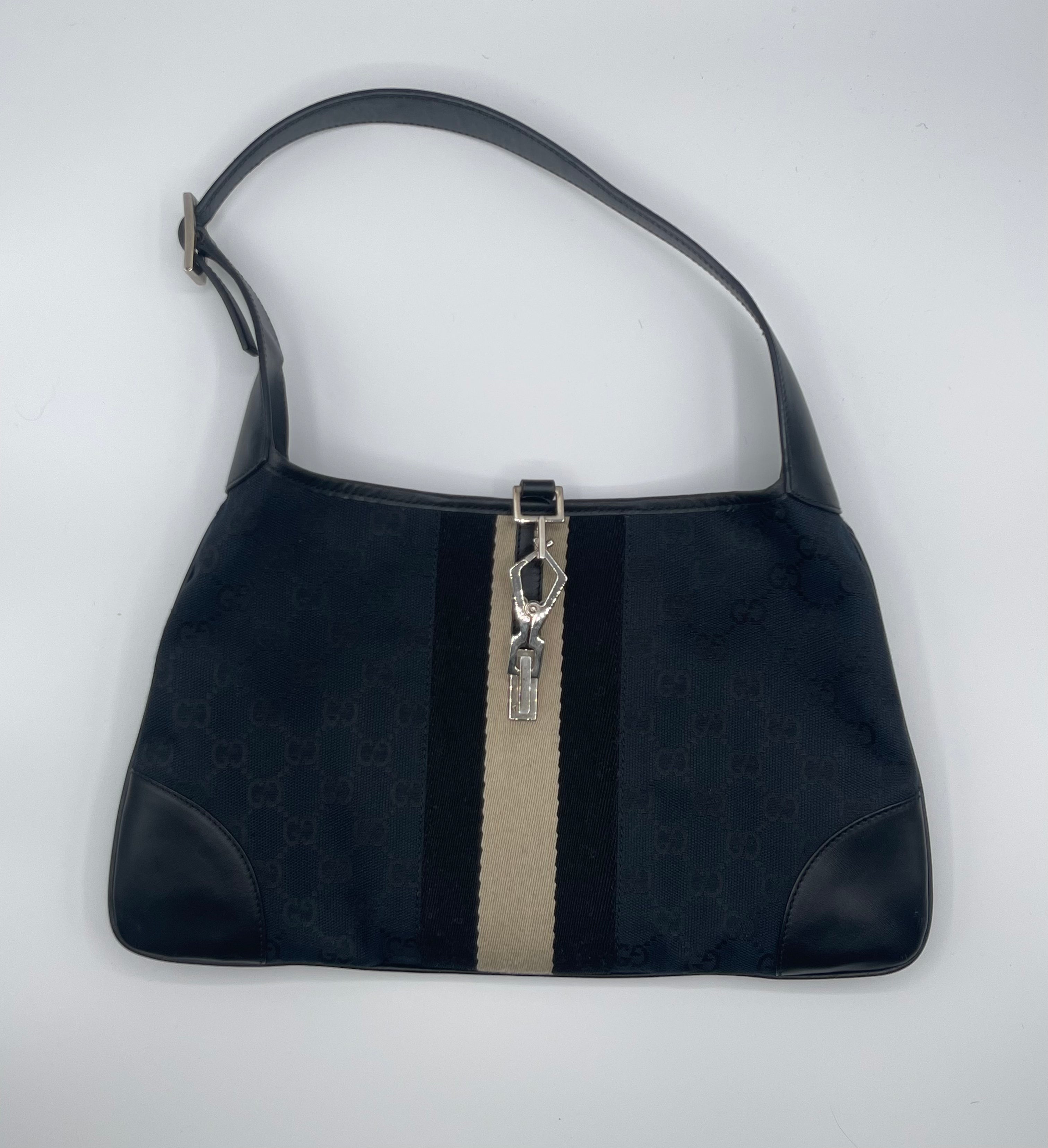Gucci Jackie Canvas Shoulder Bag – Tom Ford Era