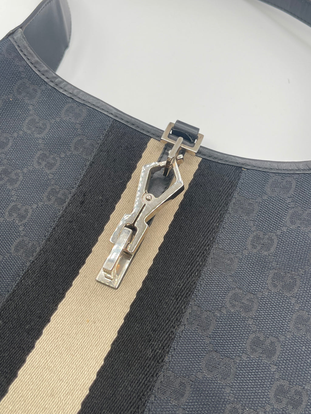 Gucci Jackie Canvas Shoulder Bag – Tom Ford Era