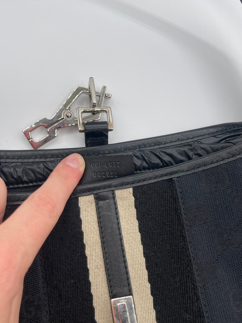 Gucci Jackie Canvas Shoulder Bag – Tom Ford Era