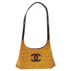 Chanel Y2K Chocolate Bar Patent Leather Shoulder Bag