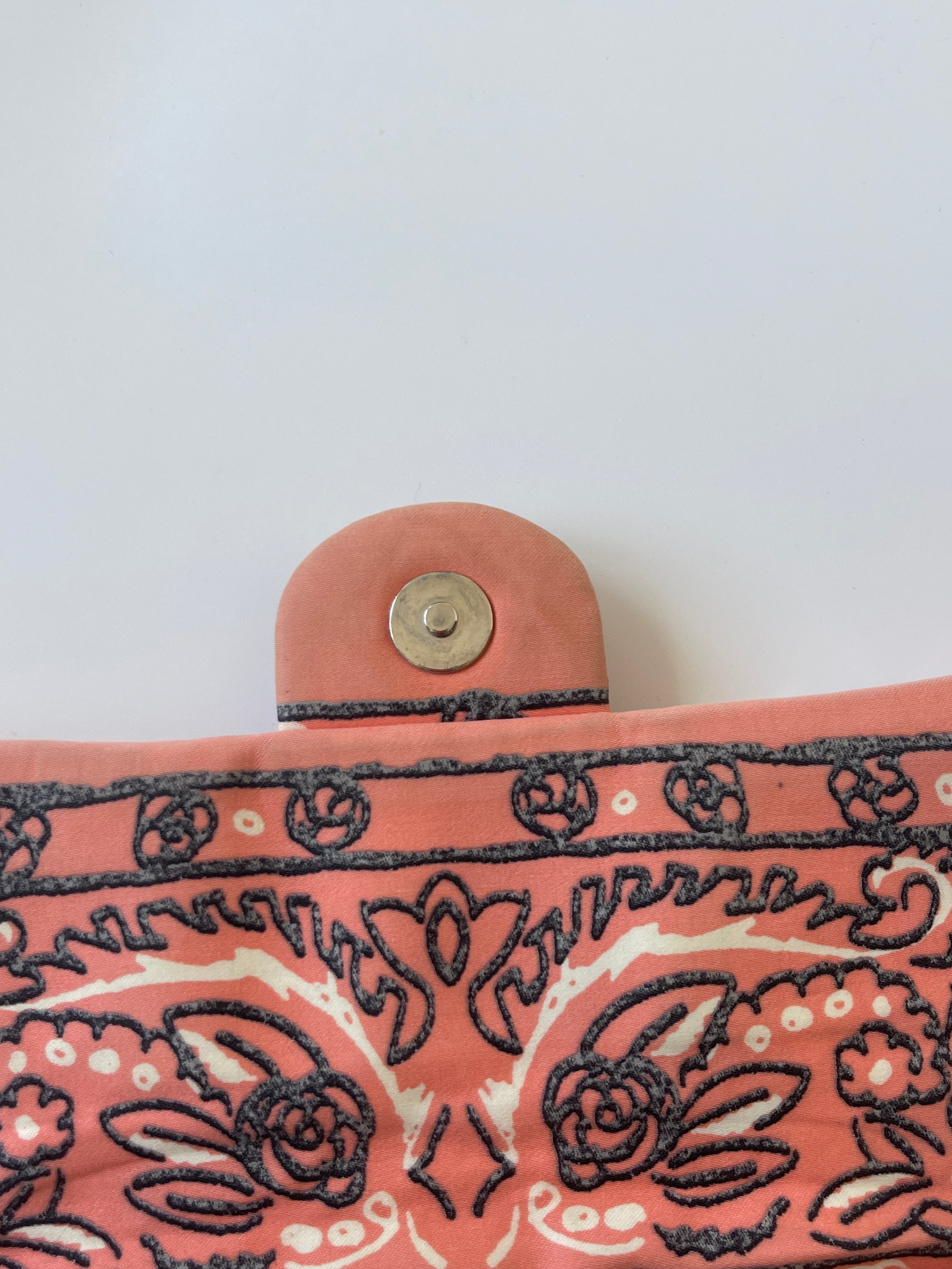Chanel Pink Paisley Quilted Flap Bag — 2008