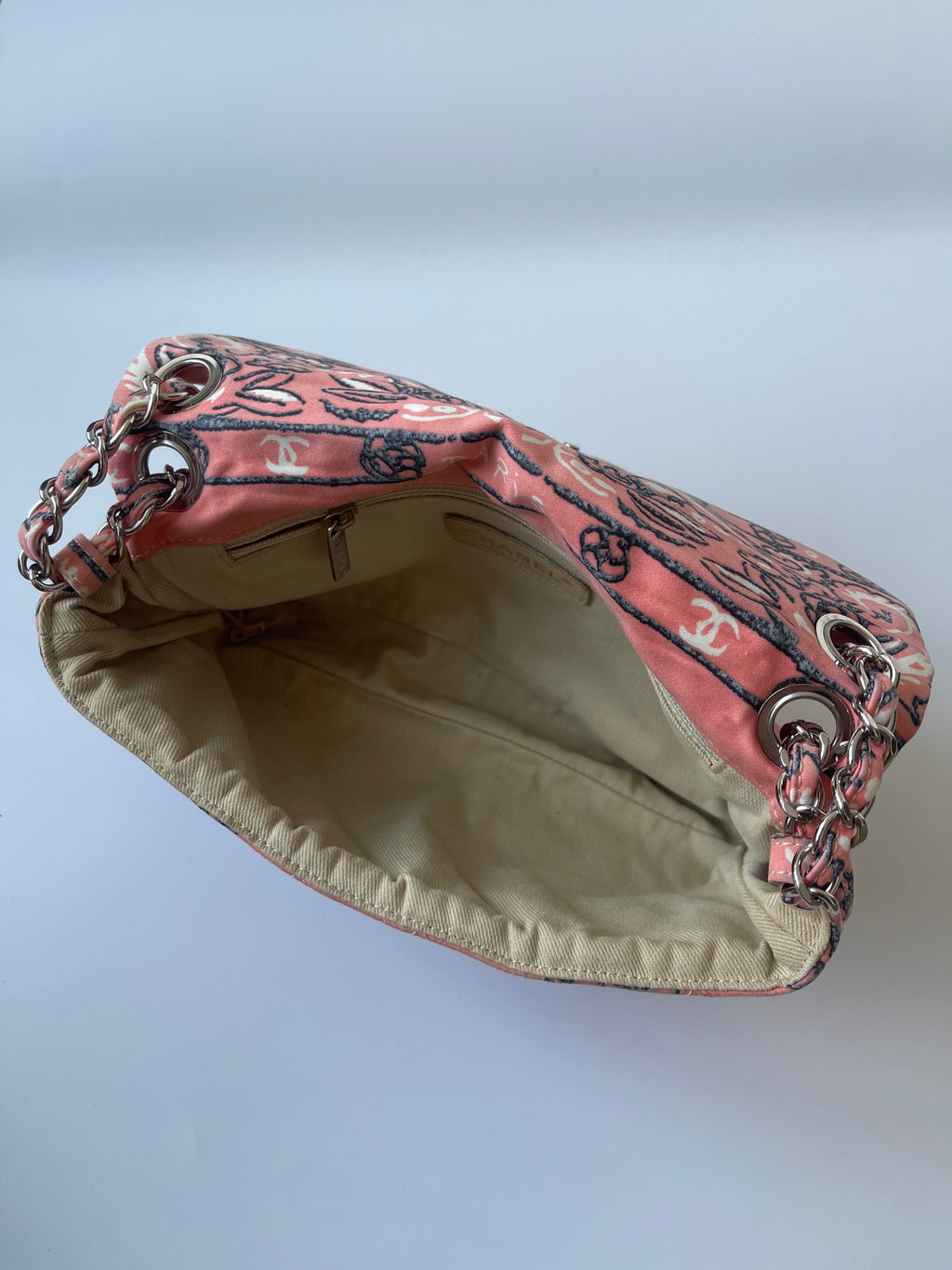 Chanel Pink Paisley Quilted Flap Bag — 2008