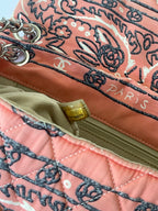 Chanel Pink Paisley Quilted Flap Bag — 2008