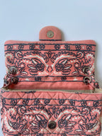 Chanel Pink Paisley Quilted Flap Bag — 2008