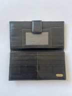 Fendi Pequin Stripe Long Wallet - 1988-1993