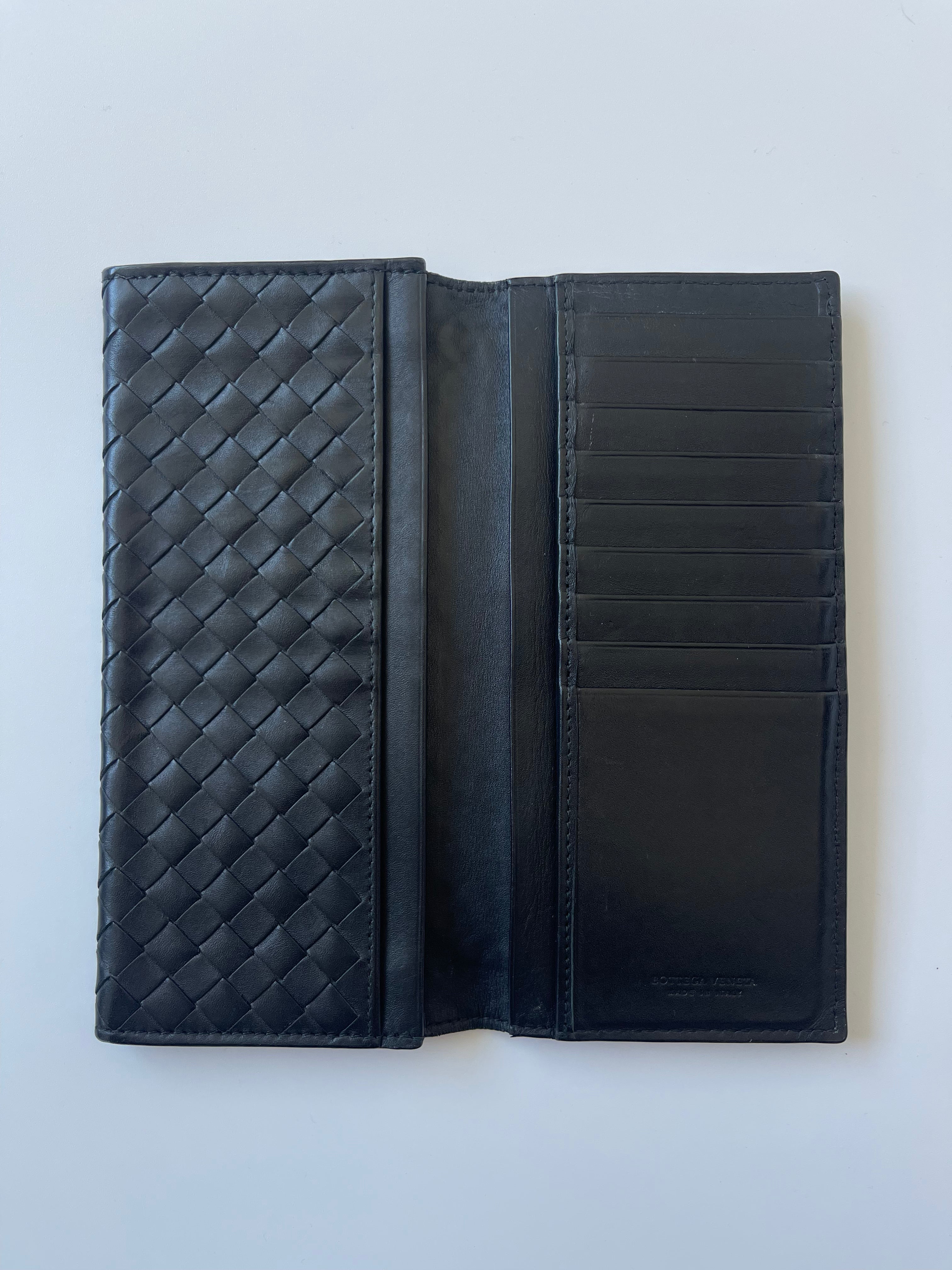 Bottega Veneta Intrecciato Long Wallet - 1998–2008