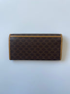 Celine Macadam Bi-Fold Clasp Long Wallet - 1985-1995