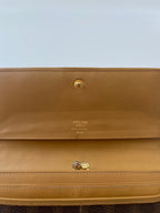 Celine Macadam Bi-Fold Clasp Long Wallet - 1985-1995
