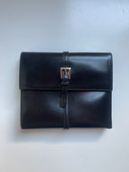 90's Minimalist Leather Wallet - 1995-2000